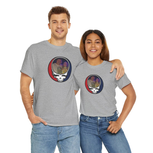Grateful Dead - Custom Photo Stealie MJ Grateful Dead T-Shirt - StealieShop